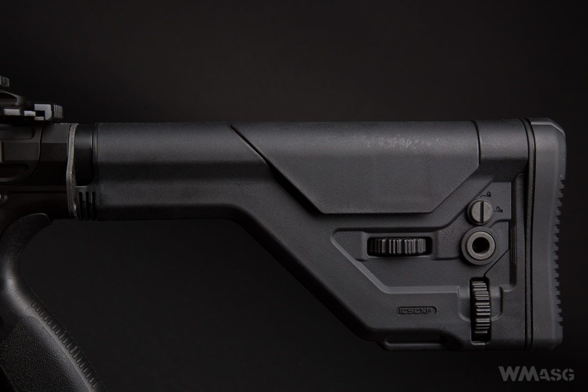 ICS CXP-MMR Carbine MTR-S1ストック MOSFET搭載 電動ブローバックガン ブラック 