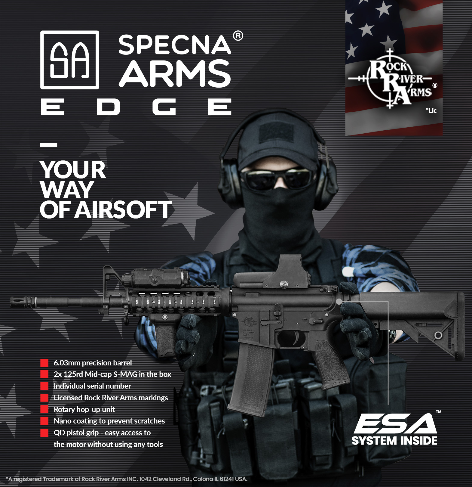 Specna Arms SA-J09 EDGE AEG  Popular Airsoft: Welcome To The Airsoft World