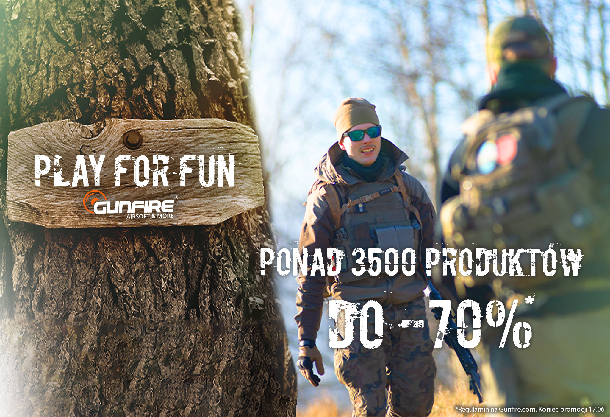 Last days of sale at Gunfire!