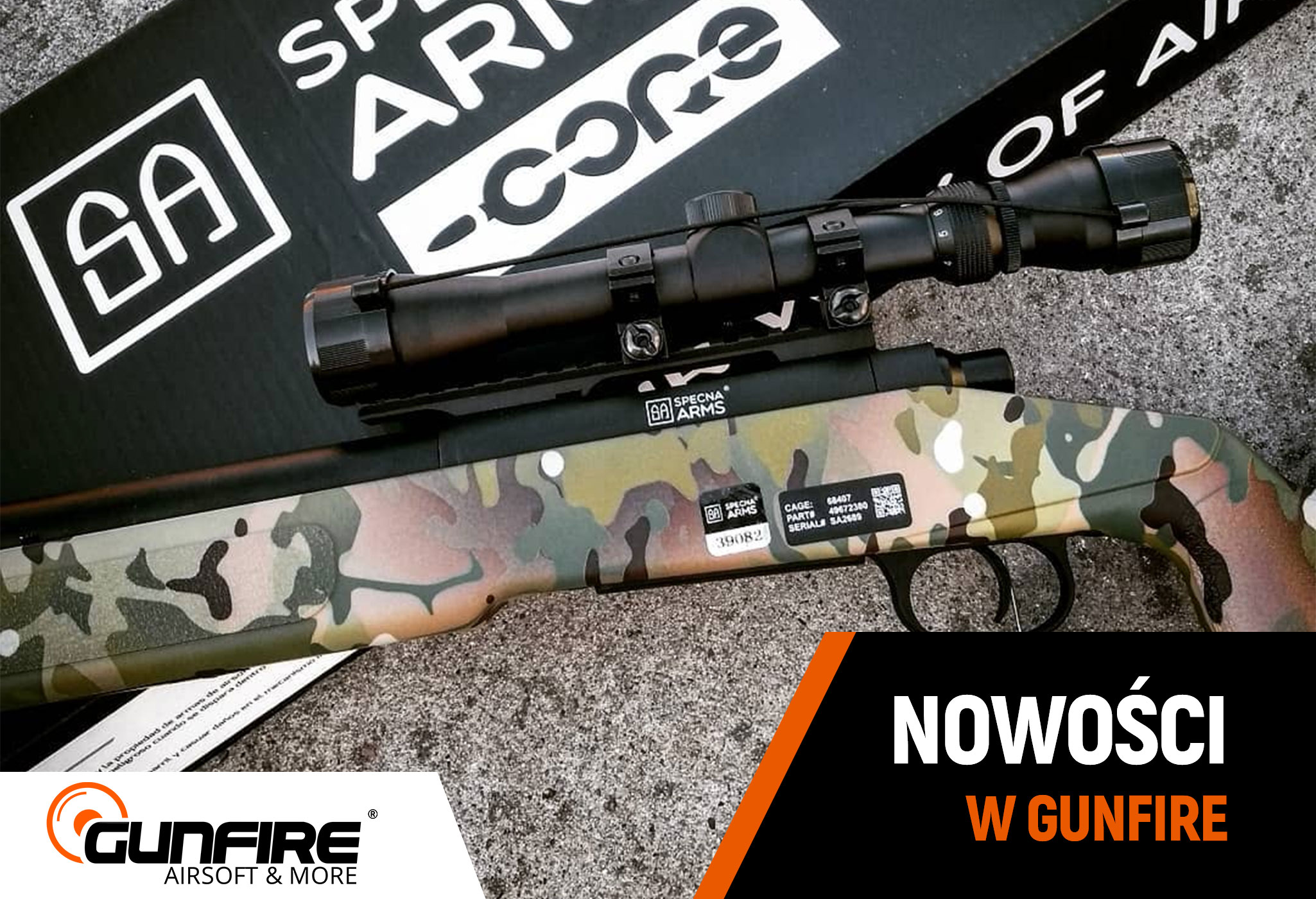 Nowości w Gunfire: Nuprol, Valken, Specna Arms CORE™ i inne!