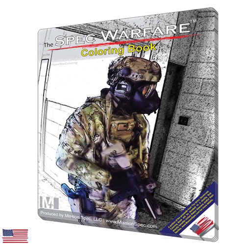 American tactical coloring book