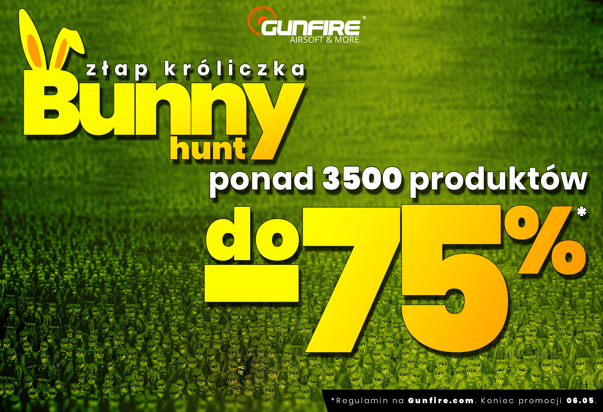 Bunny Hunt Sale is on! Over 3500 products up to 75% OFF