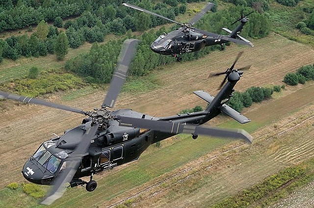 Black Hawks with Polish marking