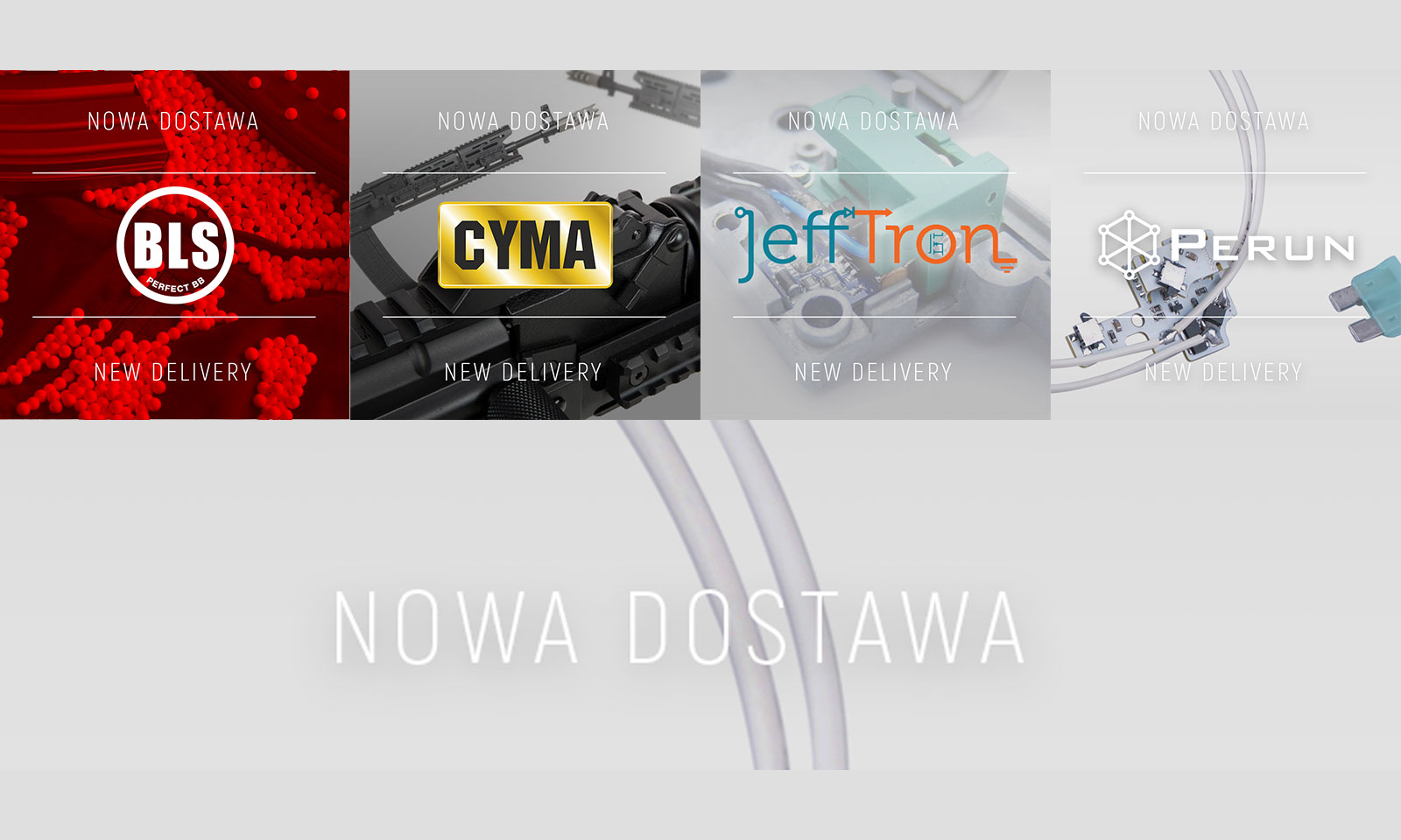 Gunfire informuje o nowych dostawach