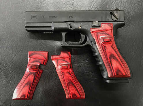 Pandora Arms: drewniane okładziny do replik z rodziny Glock