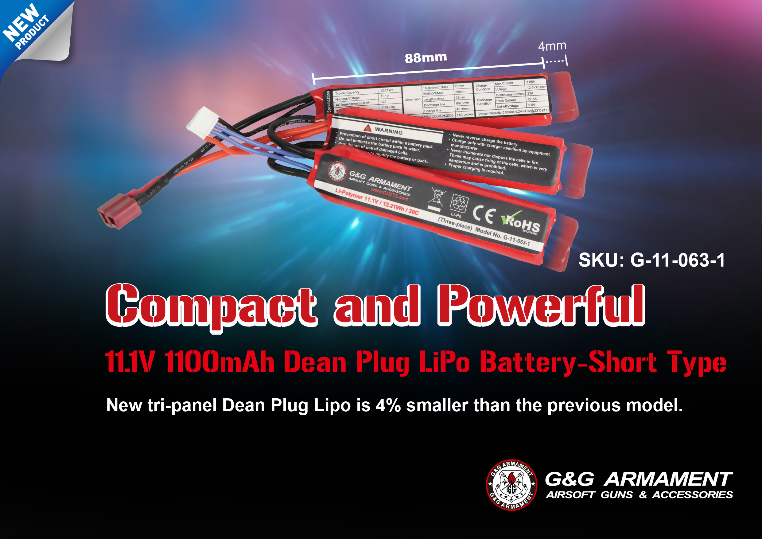 Nowy akumulator LiPo od G&G