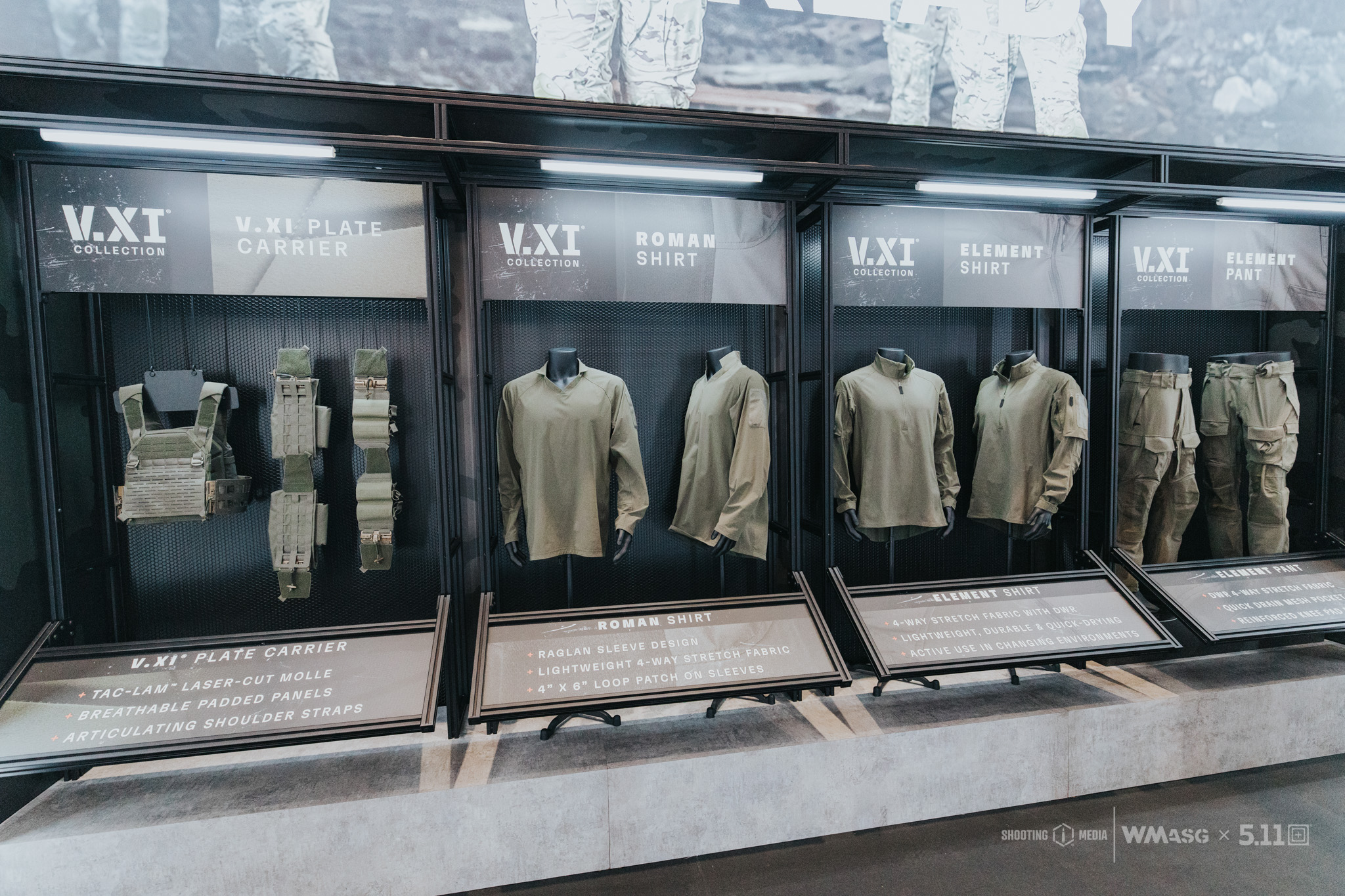 V.XI (5.11) na targach SHOT Show 2026 (fot. Shooting Media)