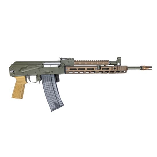 Nowy karabinek PSA w kalibrze 5,56 × 45 mm wykorzystuje podzespoły WBP Rogów oraz wyposażenie Soviet Arms, ALG i B5 Systems.