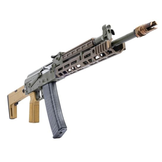 Nowy karabinek PSA w kalibrze 5,56 × 45 mm wykorzystuje podzespoły WBP Rogów oraz wyposażenie Soviet Arms, ALG i B5 Systems.