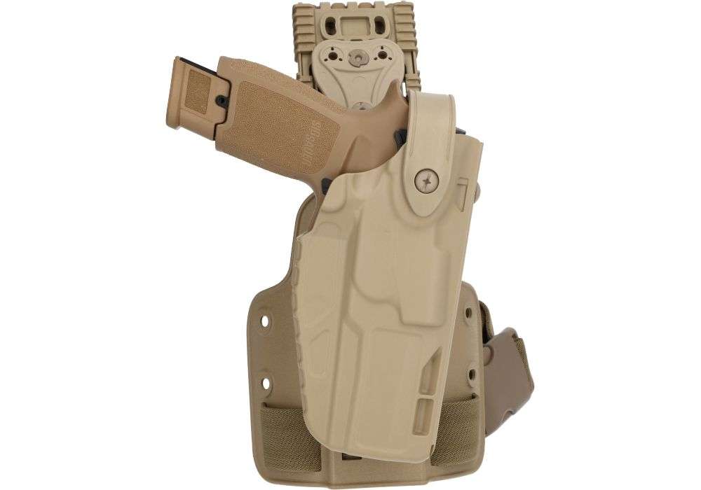 Safariland 6004 Drop Leg Holster (Black) Soldier Story - Machinegun