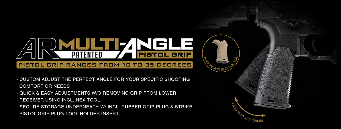 Strike Industries Releases New AR Multi-Angle Pistol Grip - The Mag Life