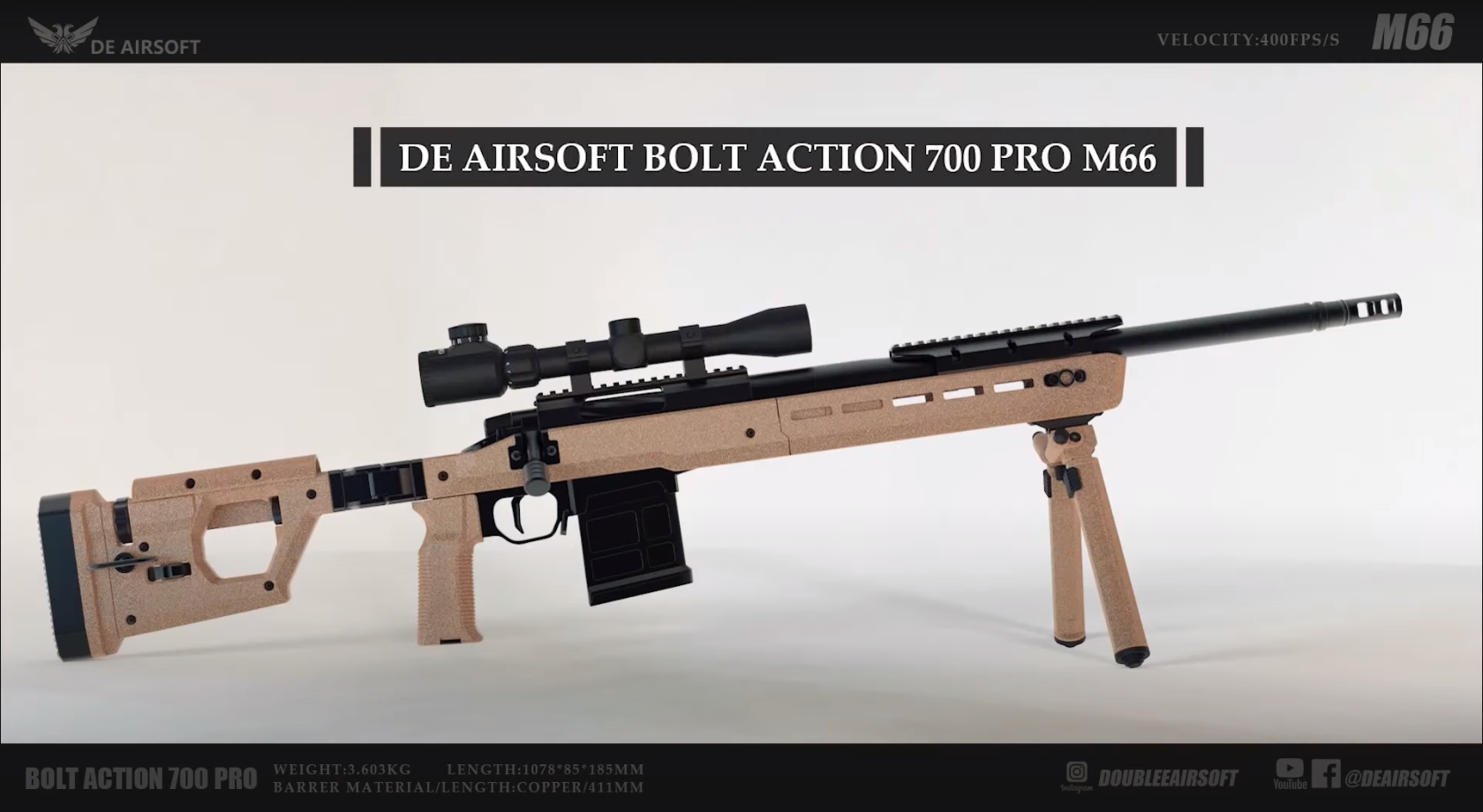 M700 by DE | WMASG - Airsoft & Guns