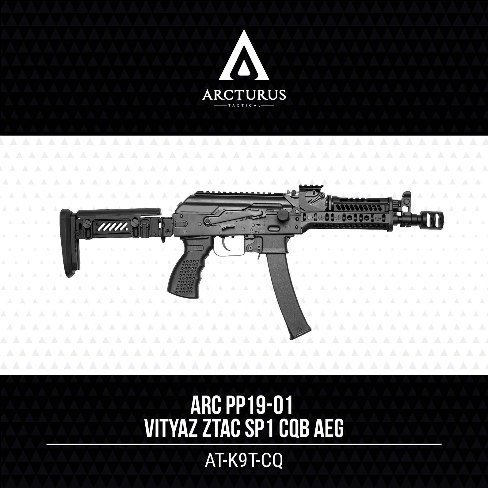 Arcturus PP19-01 Vityaz Ztac SP1 CQB PE