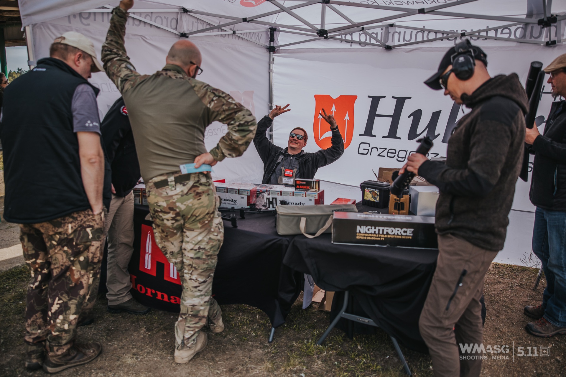Long Shot 2024 - stoisko sponsora głównego Hubertus Pro Hunting