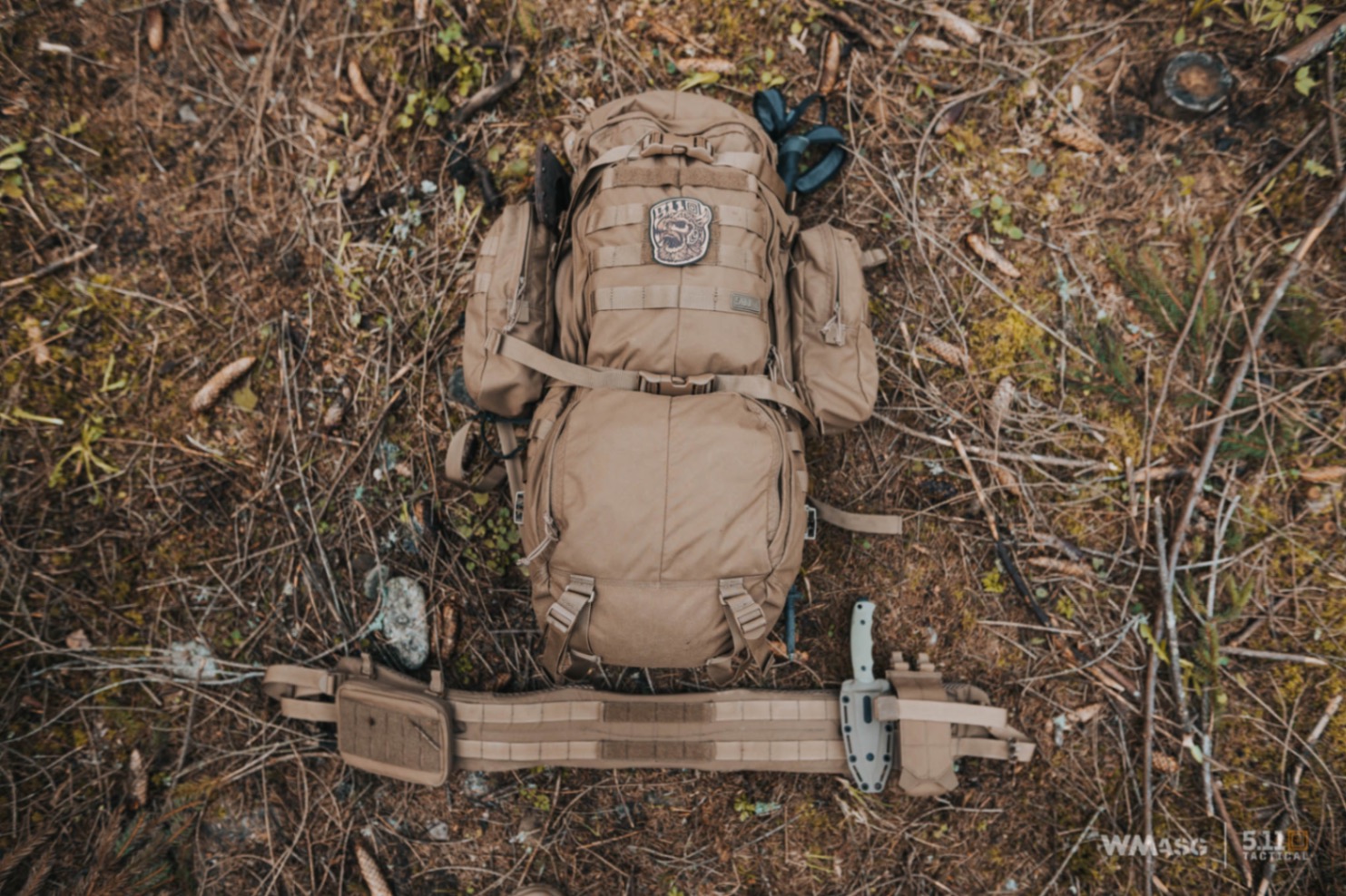 5.11 Tactical RUSH 100 (zdemontowany pas biodrowy)