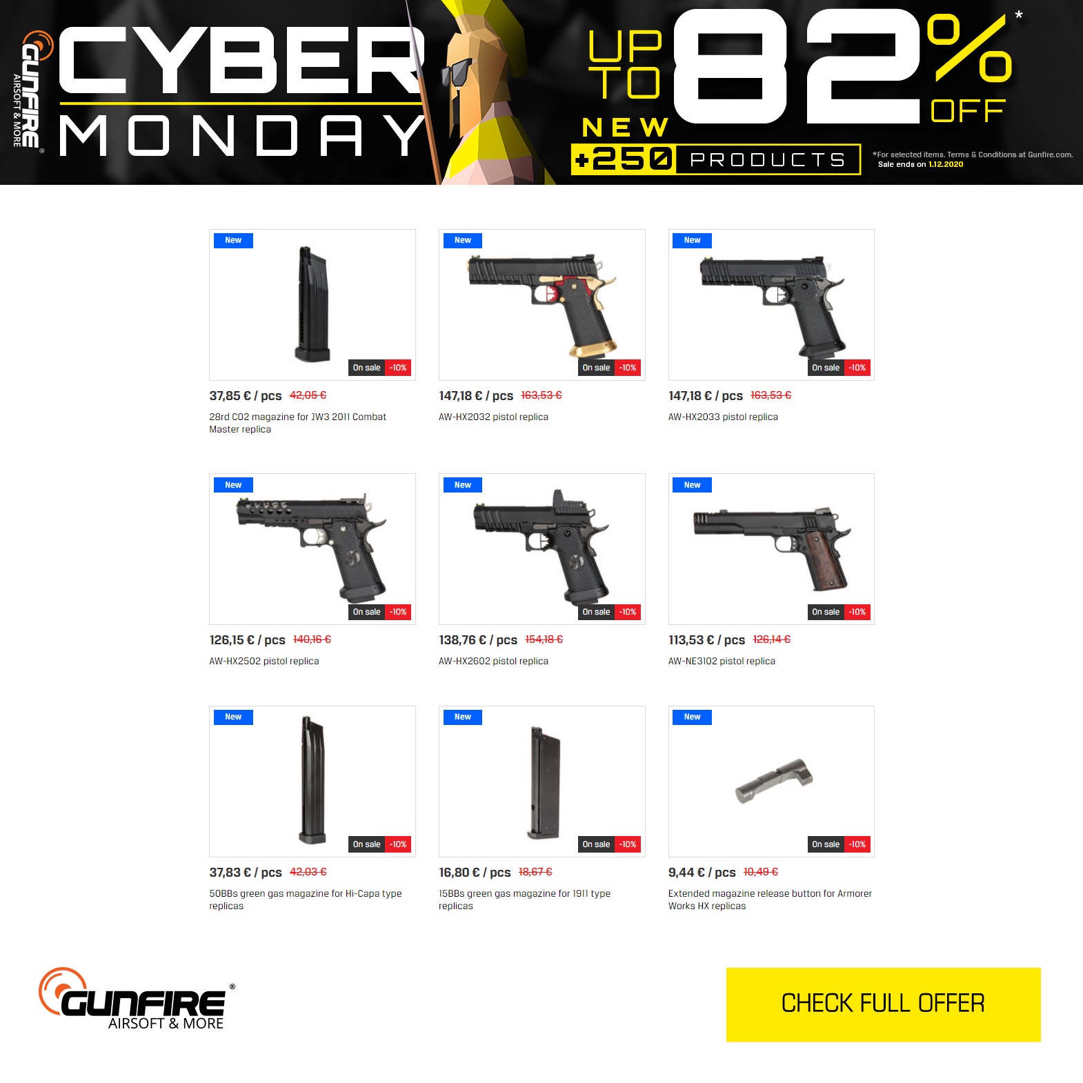 Cyber Monday in Gunfire