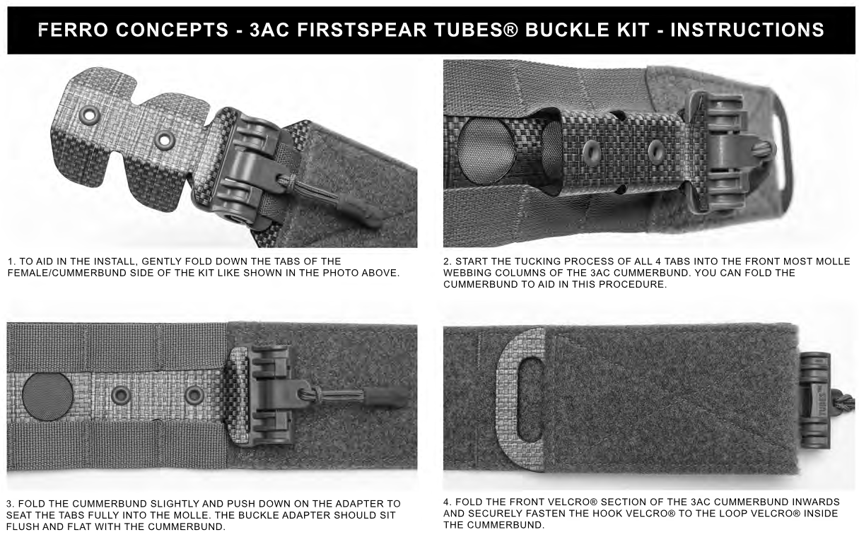 Ferro Concepts - 3AC FIRSTSPEAR TUBES