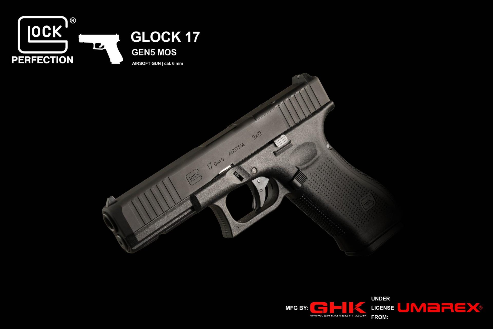 Glock Glock 17 Gen 5 Metal Version GBB (2024) - Airsoftzone