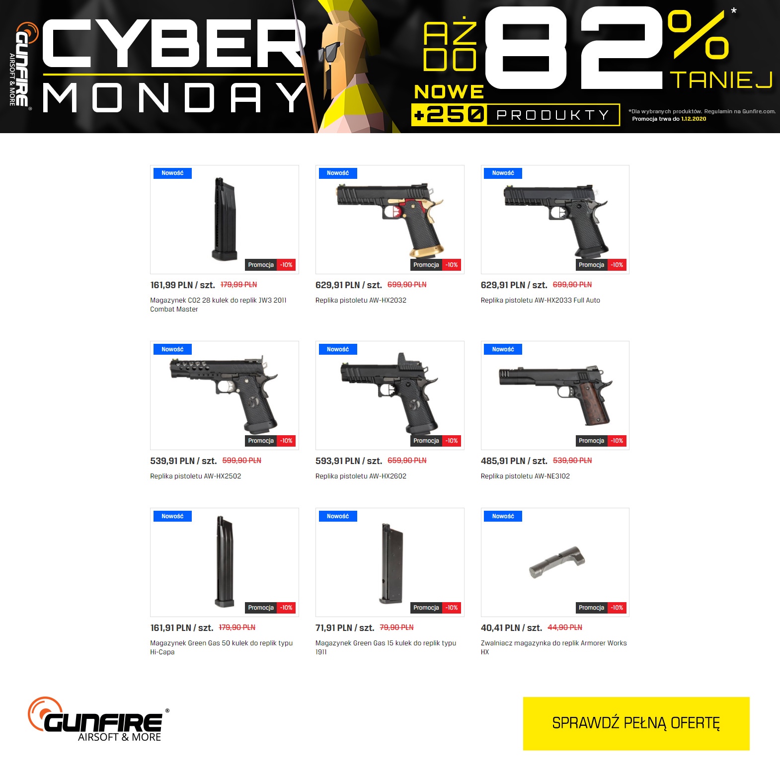 Cyber Monday w Gunfire