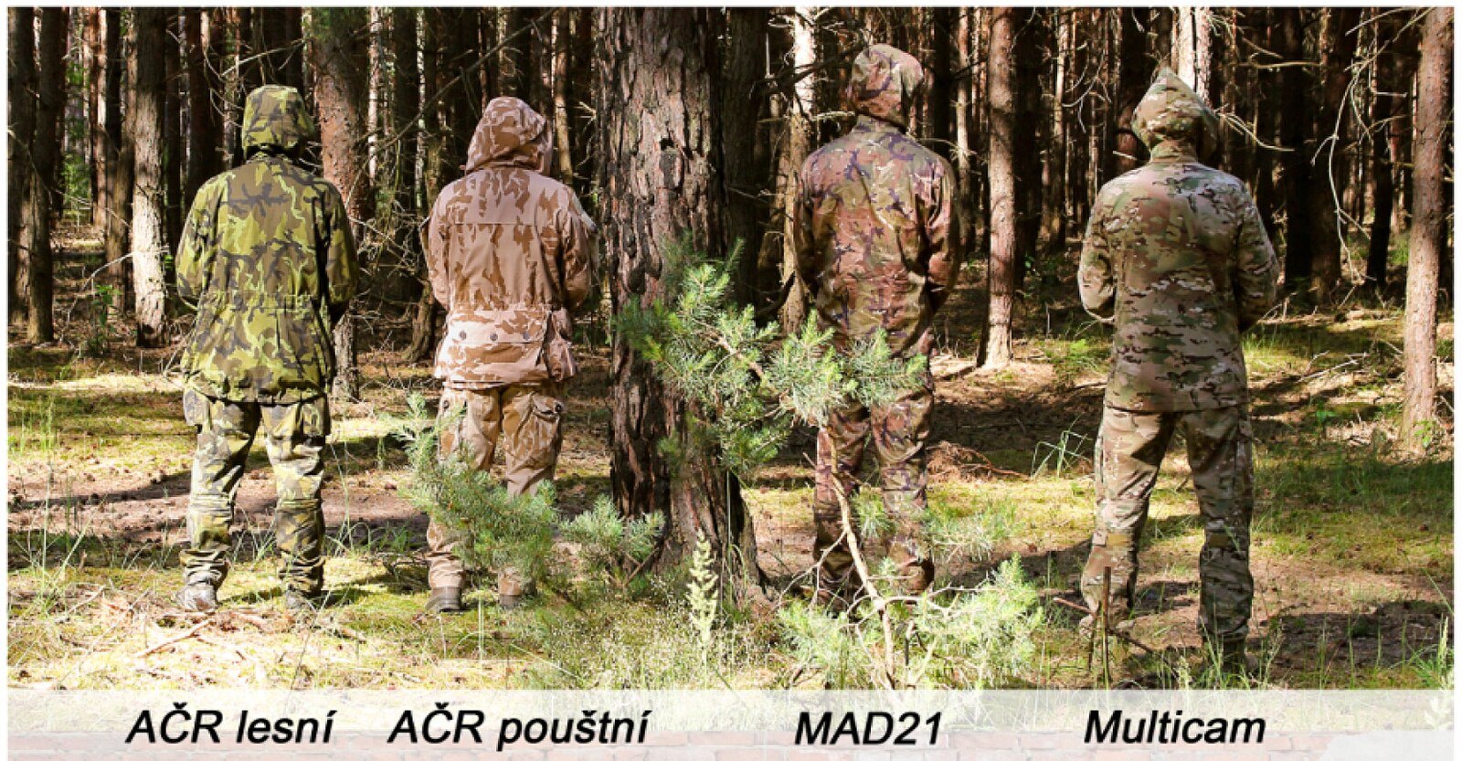 MAD21: new camouflage pattern for the Czech Armed Forces will ensure  effective concealment in the open air and in urban conditions