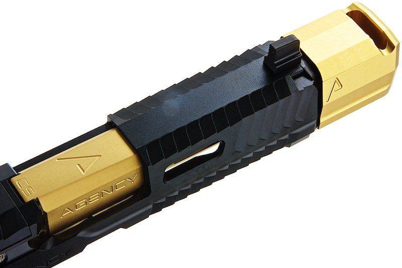 Red Wolf Airsoft Agency Arms Peackepeer Slide GOLD