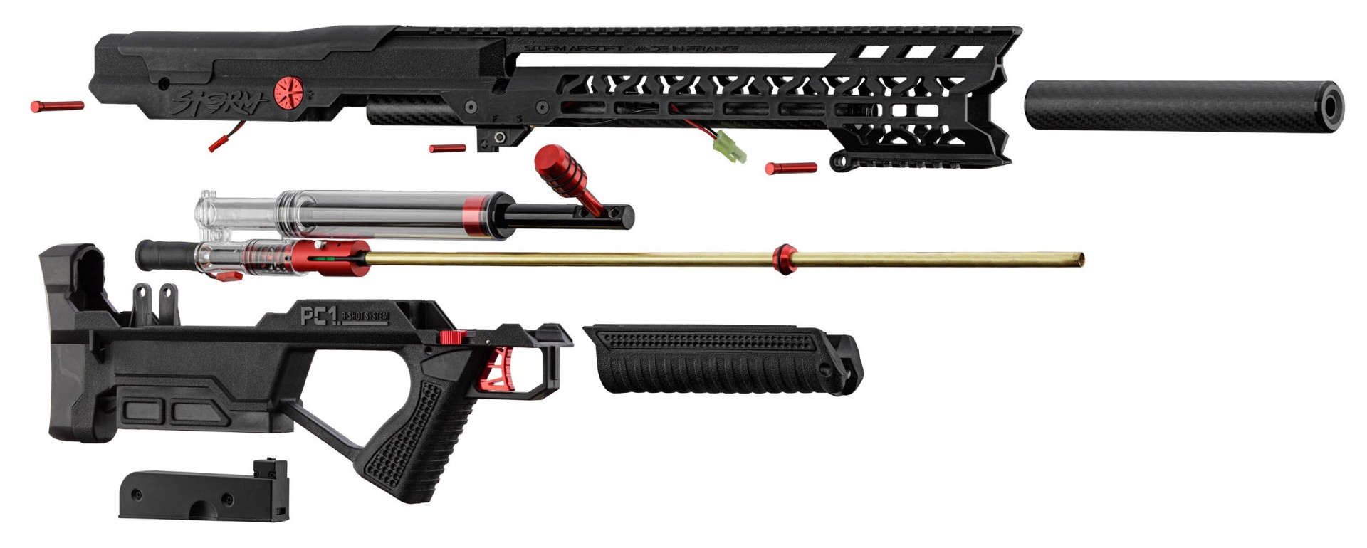 Other sniper rifles : Airsoft sniper PC1 R-Shot System, Standard