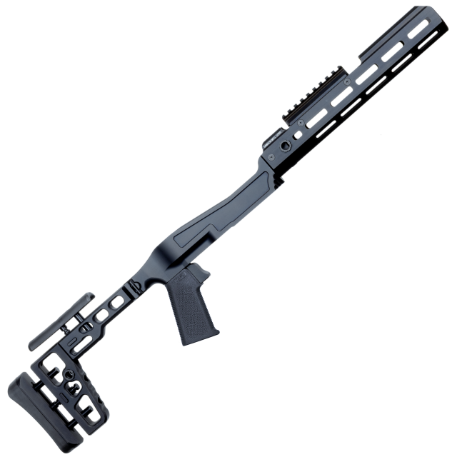 Osada SAS/22 Takedown dla karabinka Ruger 10/22 Takedown znacząco zmniejsza wymiary broni.