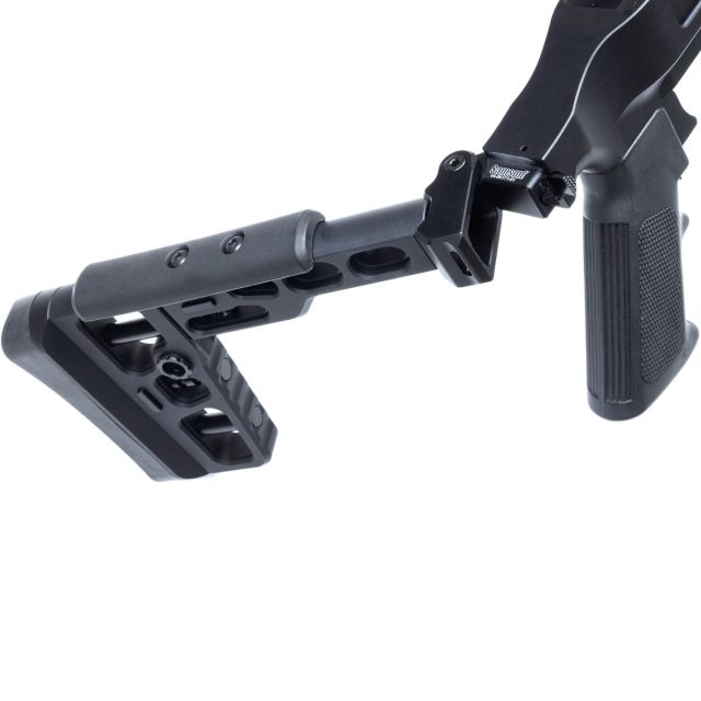 Osada SAS/22 Takedown dla karabinka Ruger 10/22 Takedown znacząco zmniejsza wymiary broni.