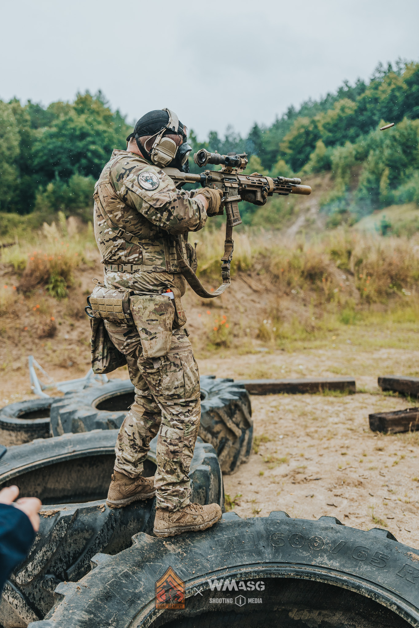 5.11 A/T 6’’ Non-Zip Boot podczas zadań strzeleckich na zawodach Lekka Piechota