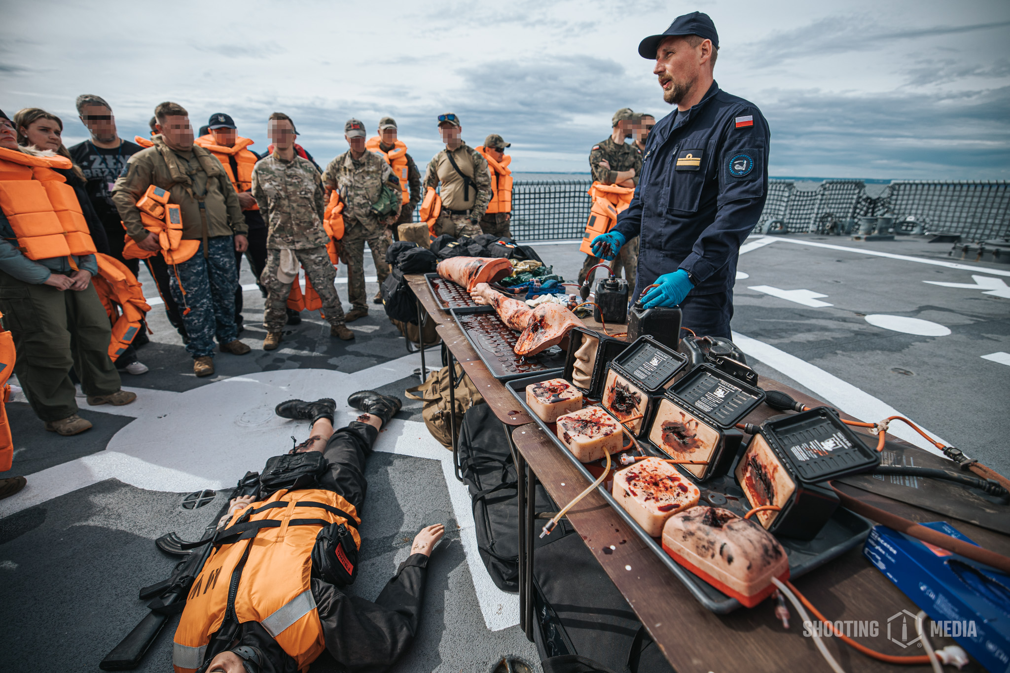 Szkolenie Stop The Bleed podczas MBS Challenge 2025, ORP "Gen. T. Kościuszko"
