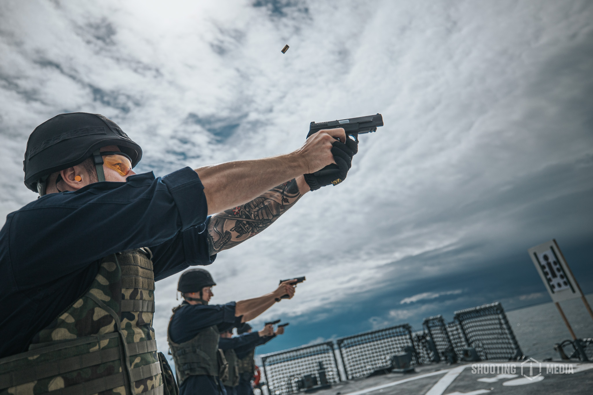 Szkolenie strzeleckie MW RP podczas MBS Challenge 2025, ORP "Gen. T. Kościuszko"
