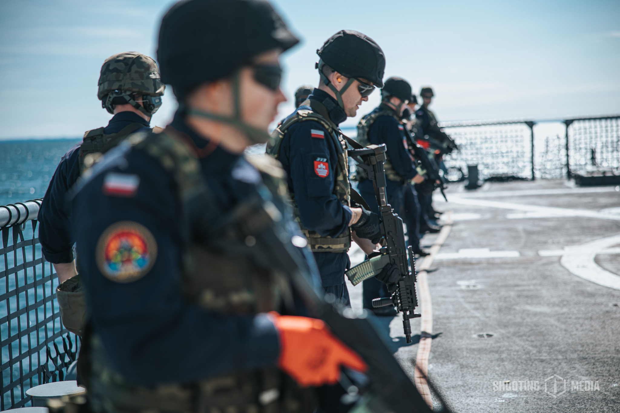 Szkolenie strzeleckie MW RP podczas MBS Challenge 2025, ORP "Gen. T. Kościuszko"