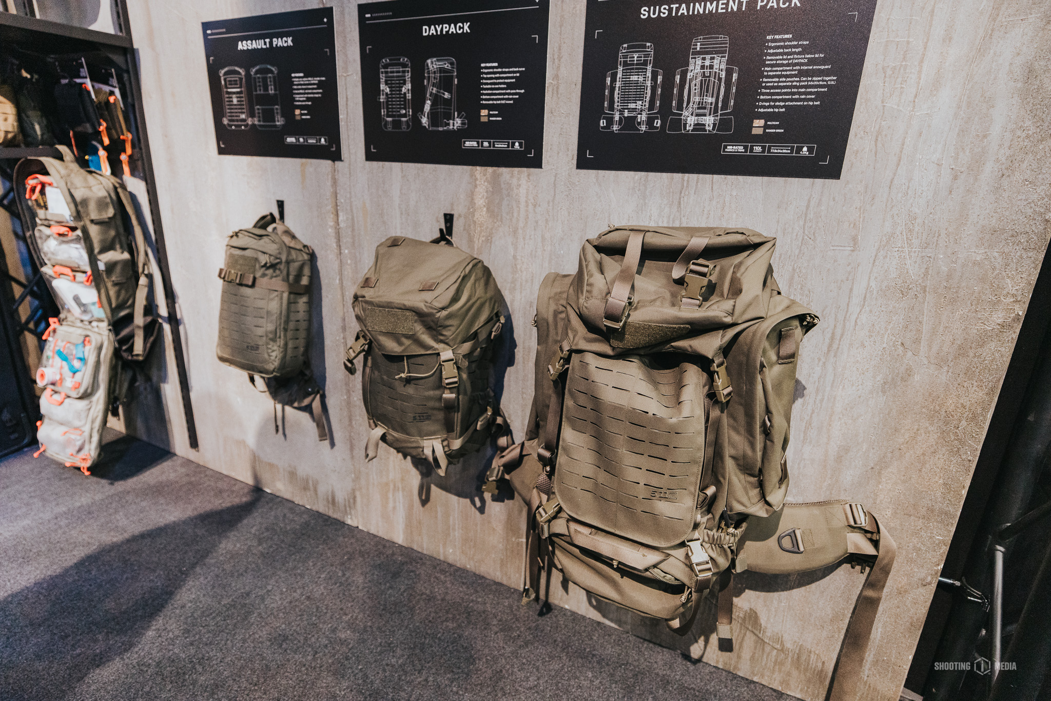 5.11 V.XI Sustainment Pack during EnforceTac 2026