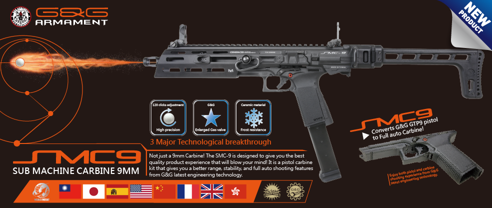 The SMC-9 conversion kit by G&G is coming soon | WMASG - Airsoft