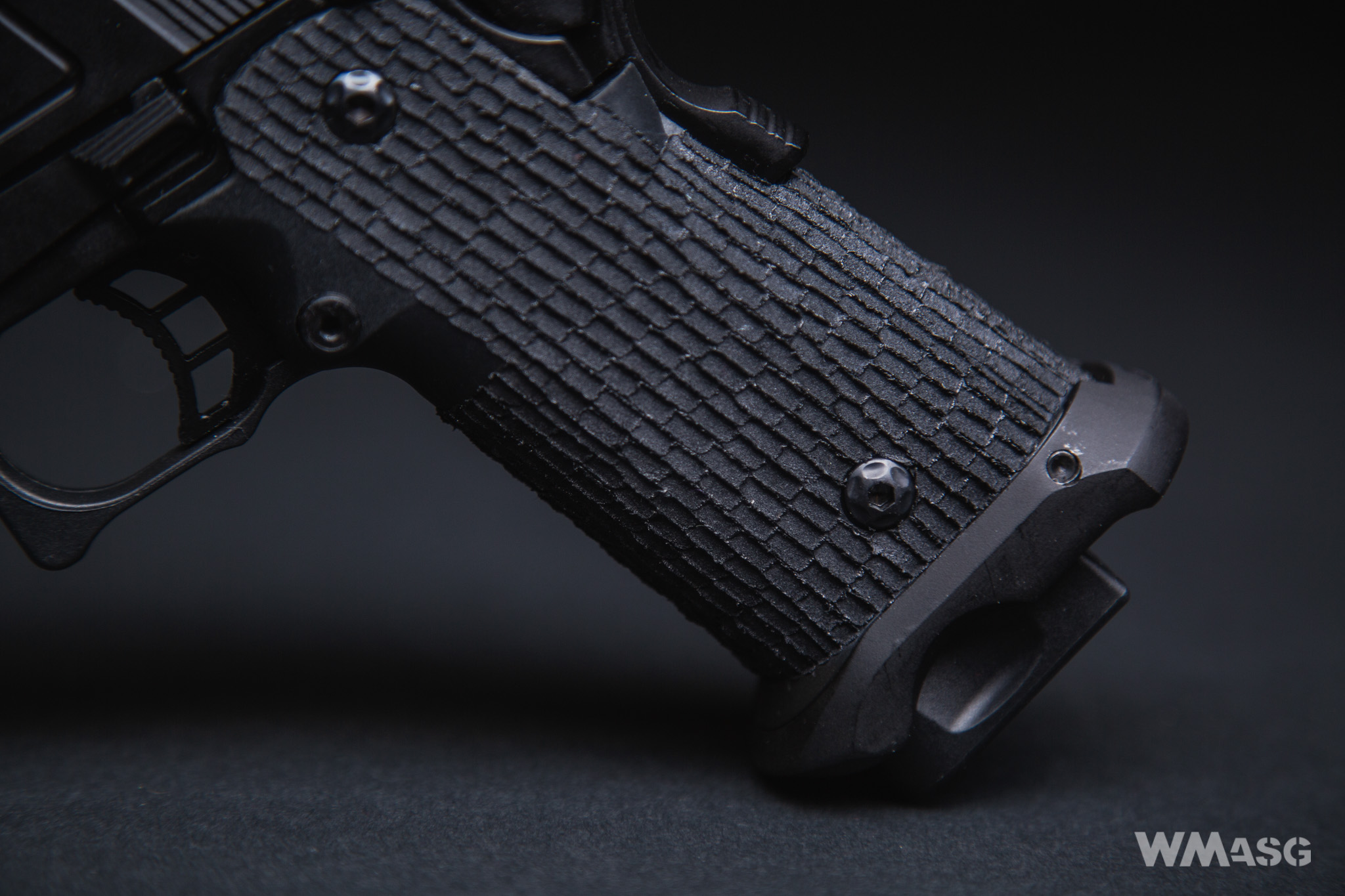 Details about   Army Force Stippled Grip For Amry R601 Marui Hi-Capa Series Black ARMY-6-1-02 