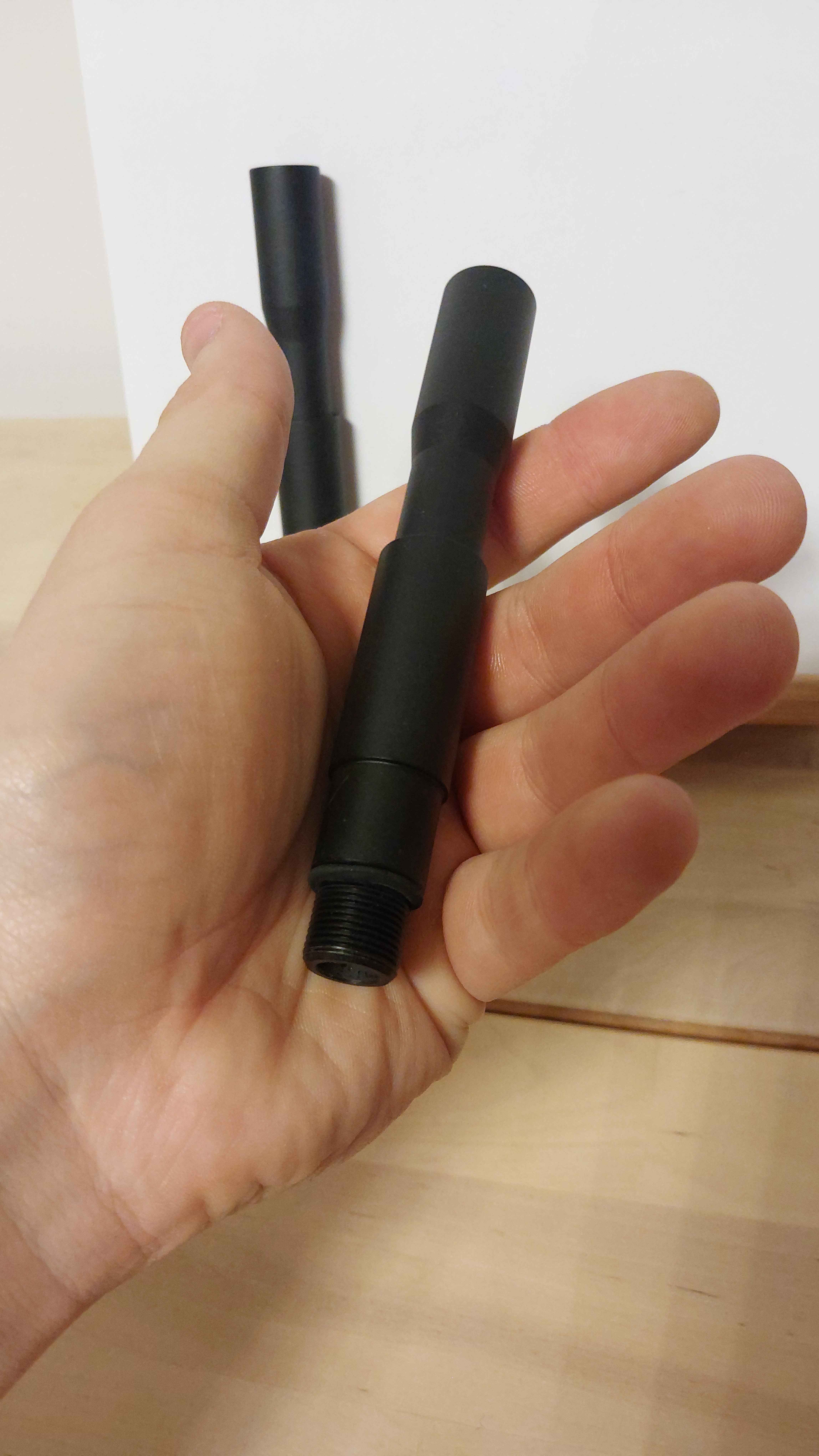 Przedłużka lufy zewnętrznej Slong Airsoft 117 mm 14 mm CCW