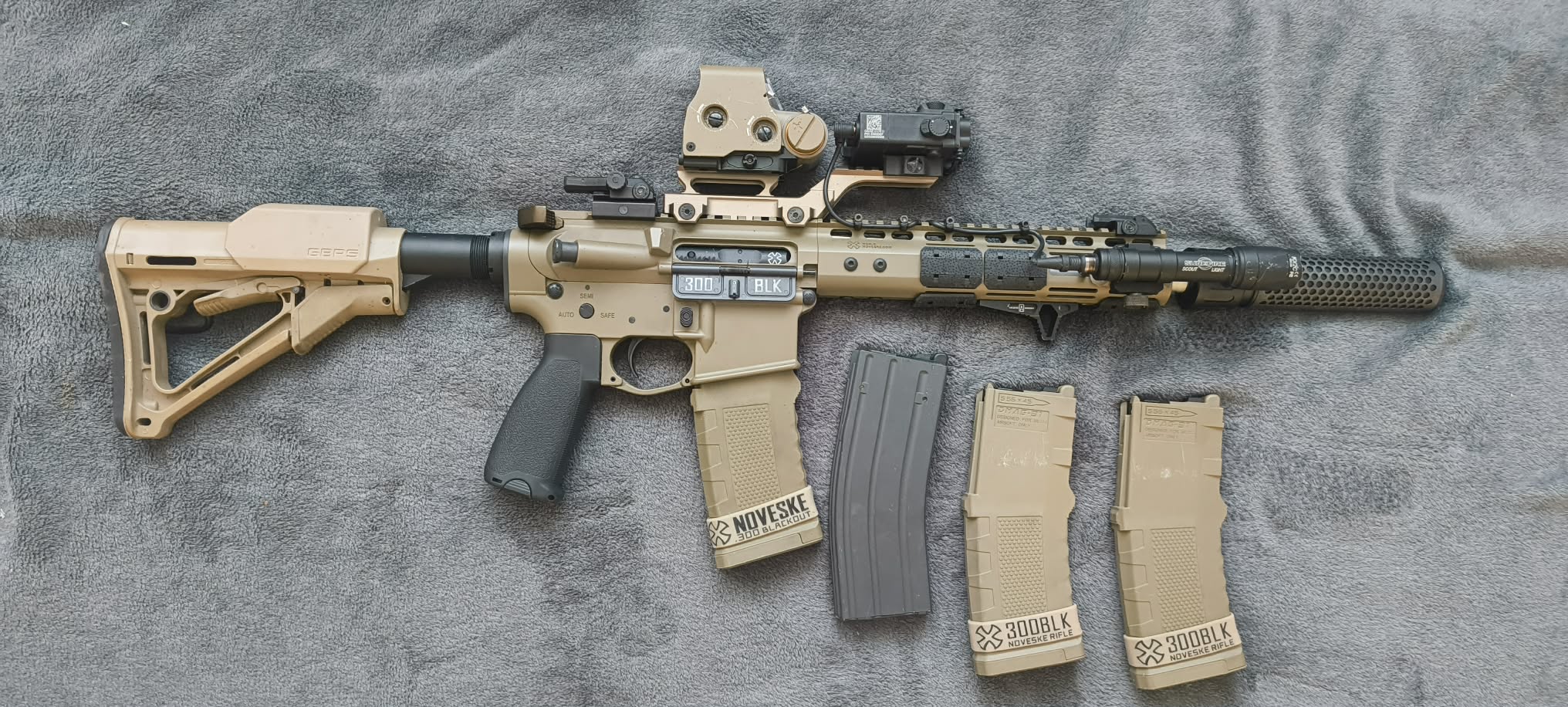 Noveske n4 gbbr z dodatkami plus 4 magazynki