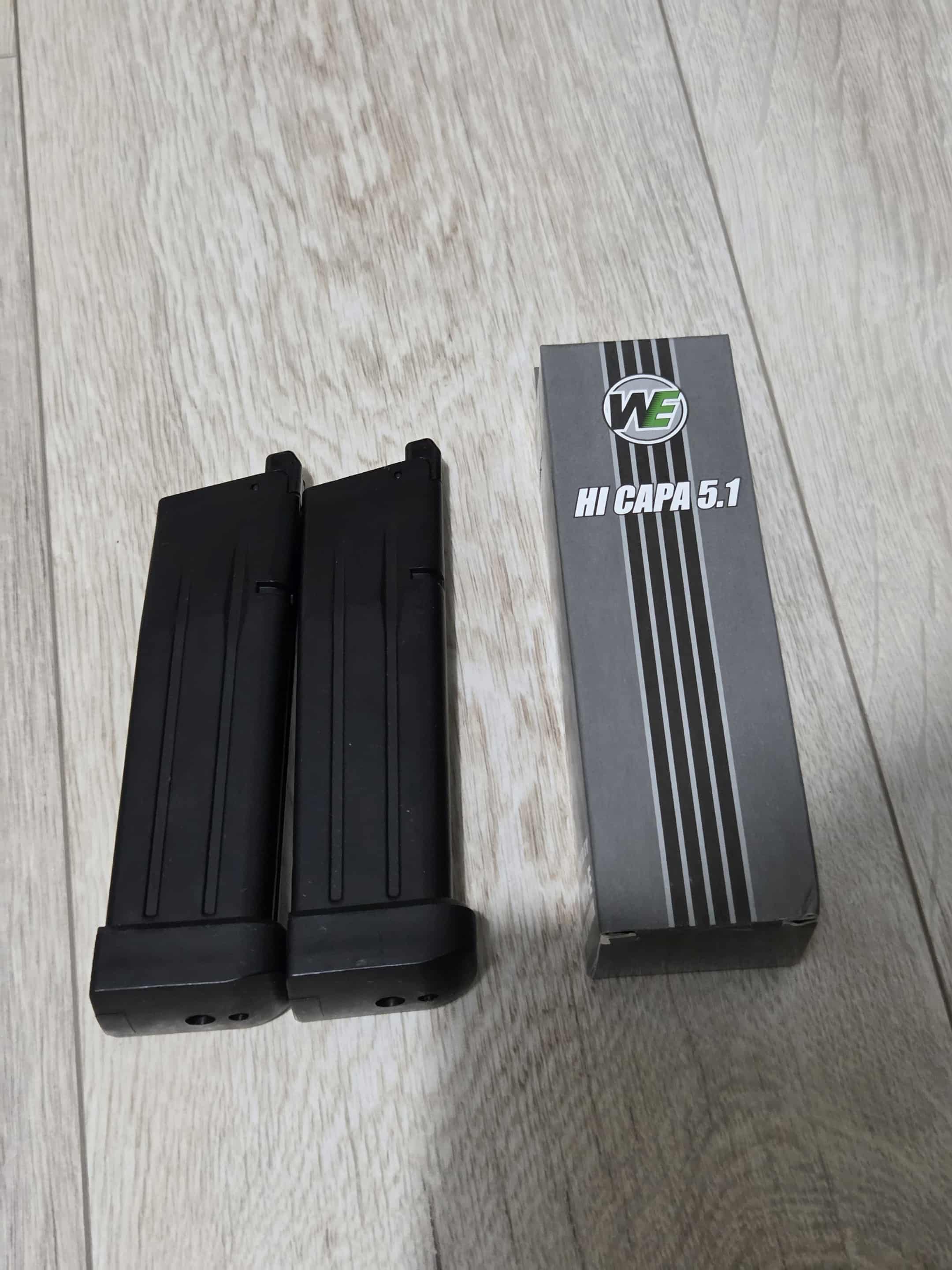 magazynki WE Hi-CAPA 5.1 low-cap 28 kulek NOWE 3 szt