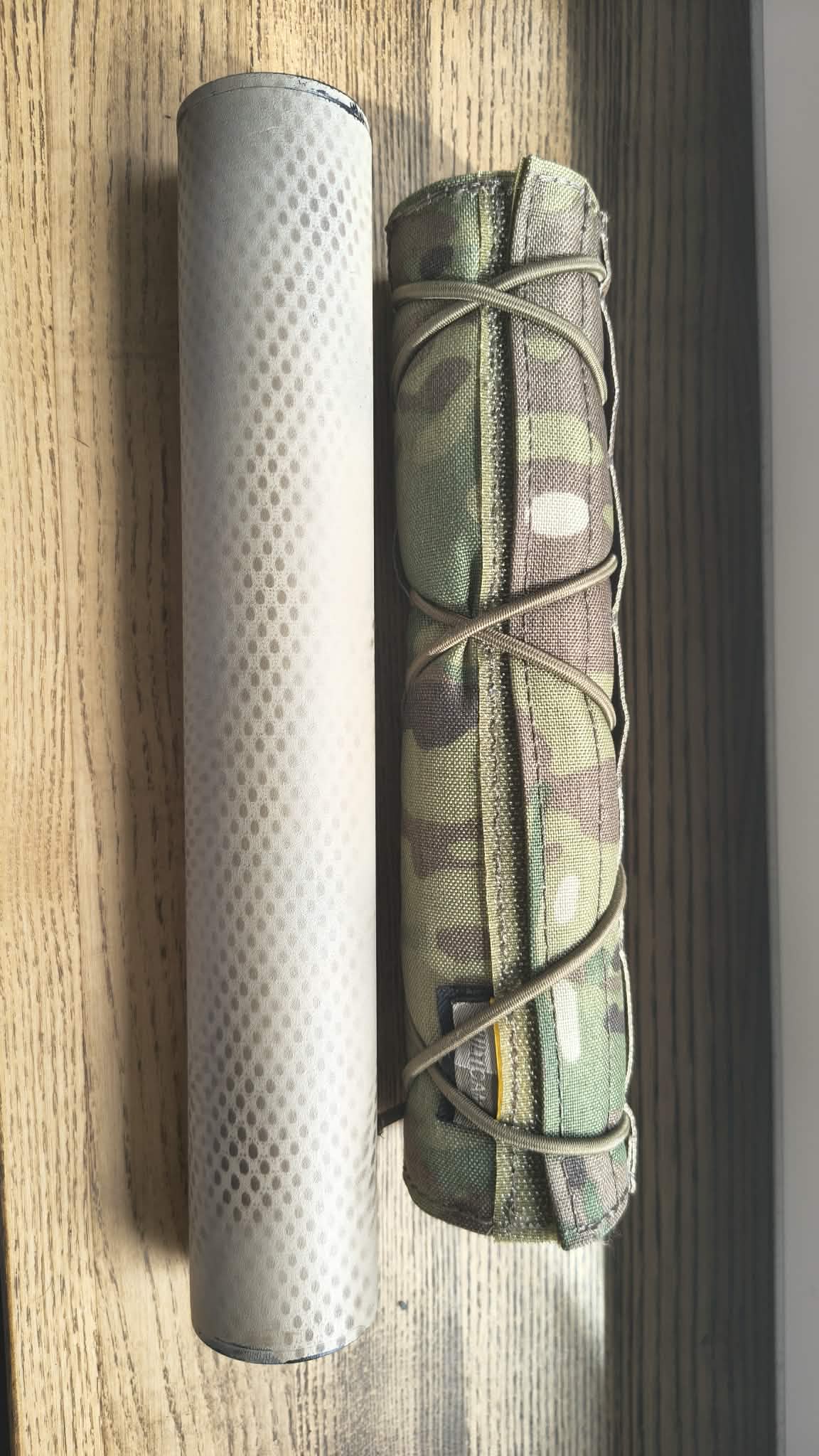 [S] Tłumik + pokrowiec w multicamie