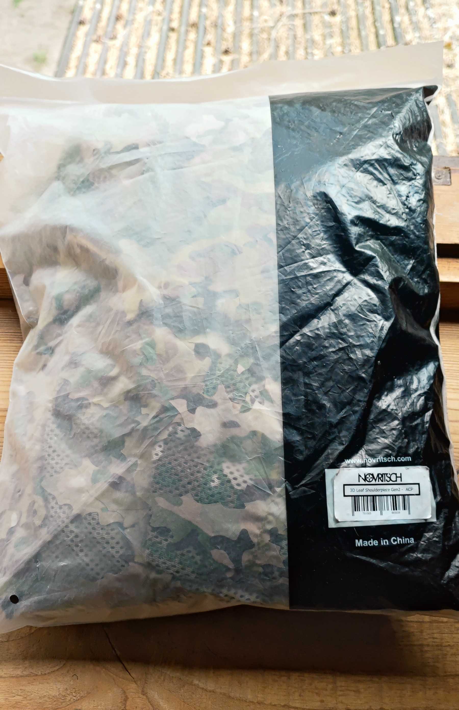 NOWY! - Kamuflaż 3D Ghillie Shoulder Piece Novritsch ACP Gen.2