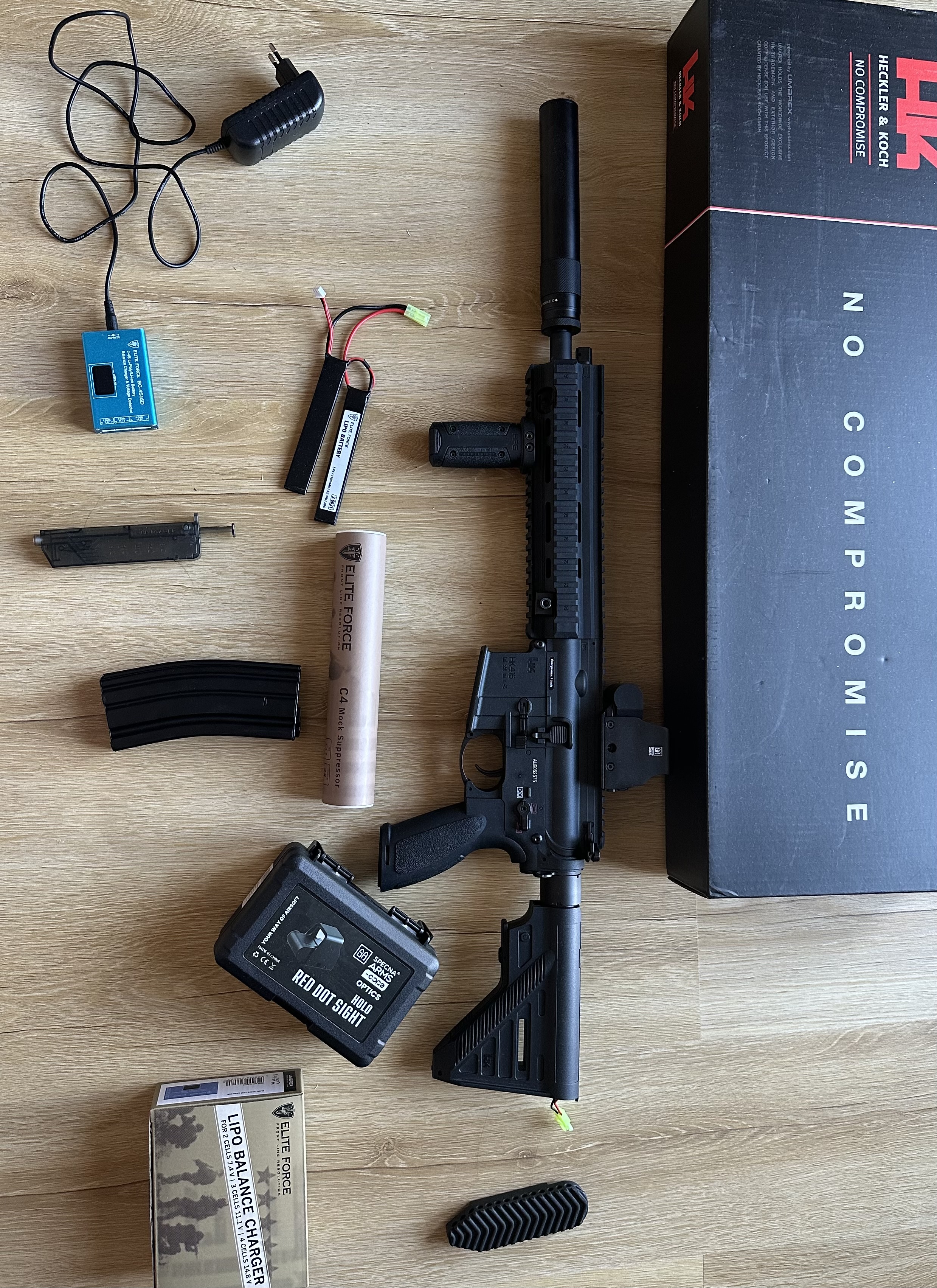Hk416 + akcesoria