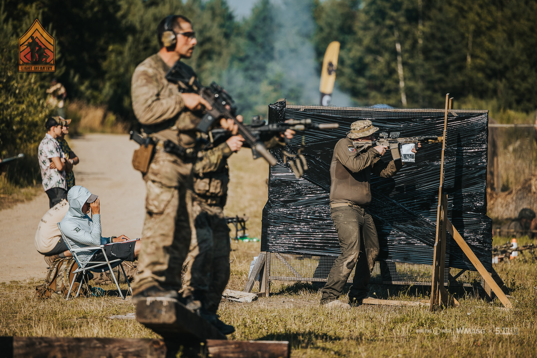 Fotorelacja z zawodów taktyczno-strzeleckich Lekka Piechota, kat. Lekka i MILSIM (18-20.07.2025)