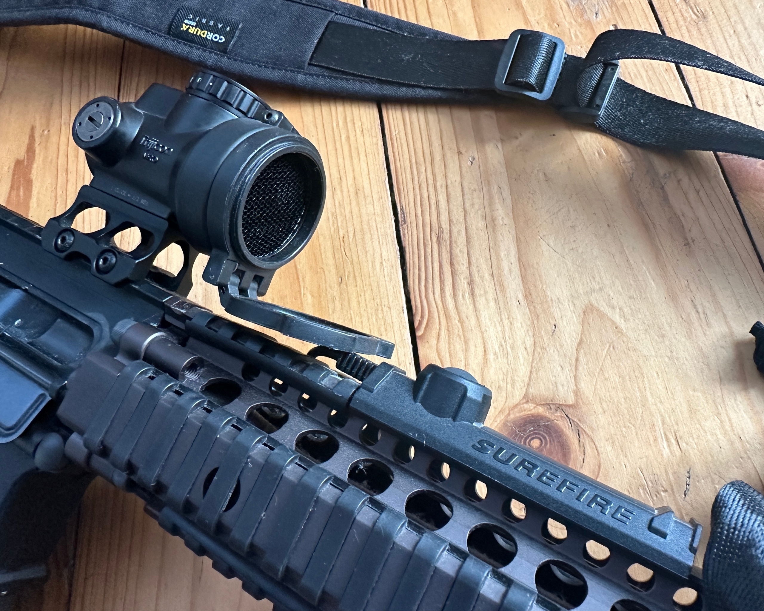 GHK MK18 + 6 magów CNC, kolimator MRO, latarka, kolba VLTOR, chwyt Magpul