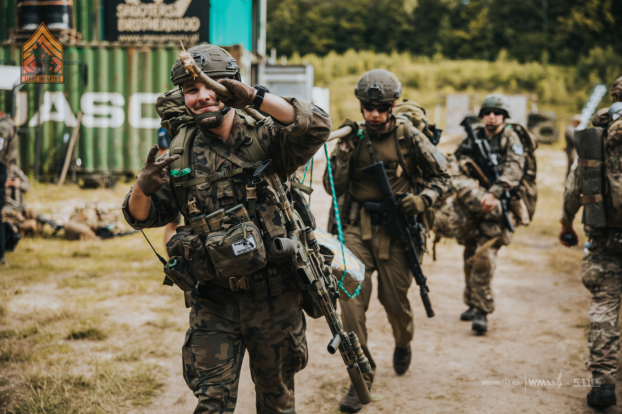 Fotorelacja z zawodów taktyczno-strzeleckich Lekka Piechota, kat. Lekka i MILSIM (18-20.07.2025)