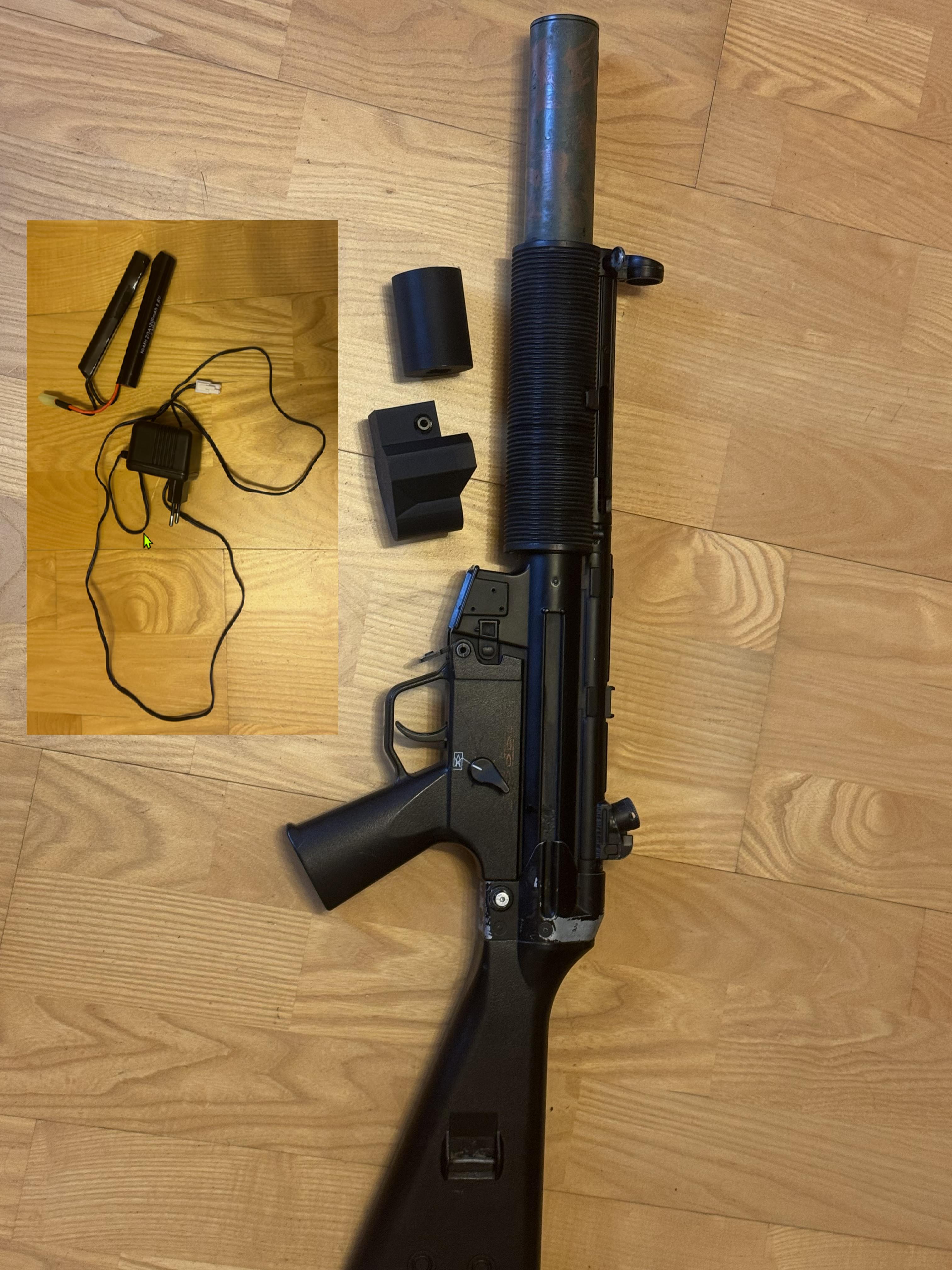 mp5, prawdopodobnie JG, sprawne