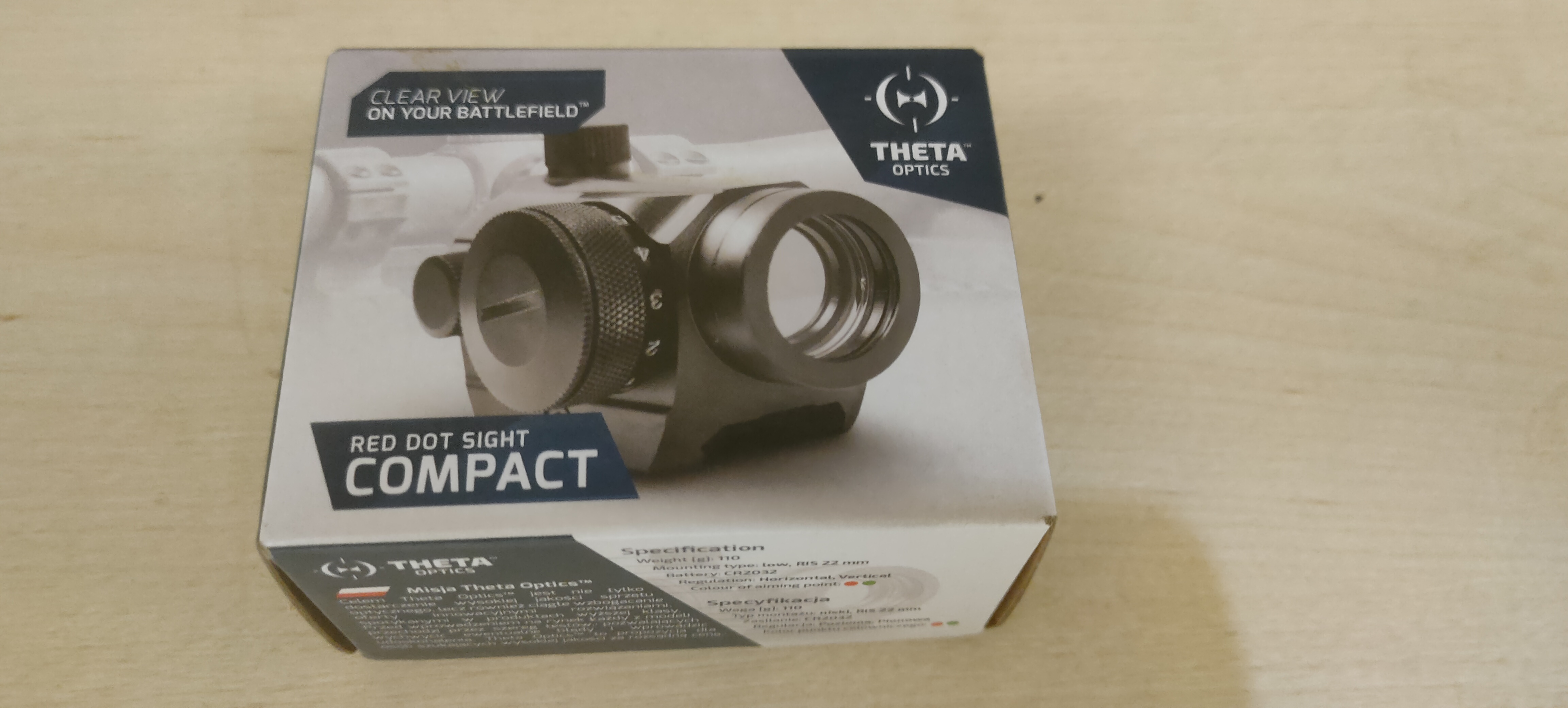 Celownik kolimatorowy Theta Optics™ Compact-nowy