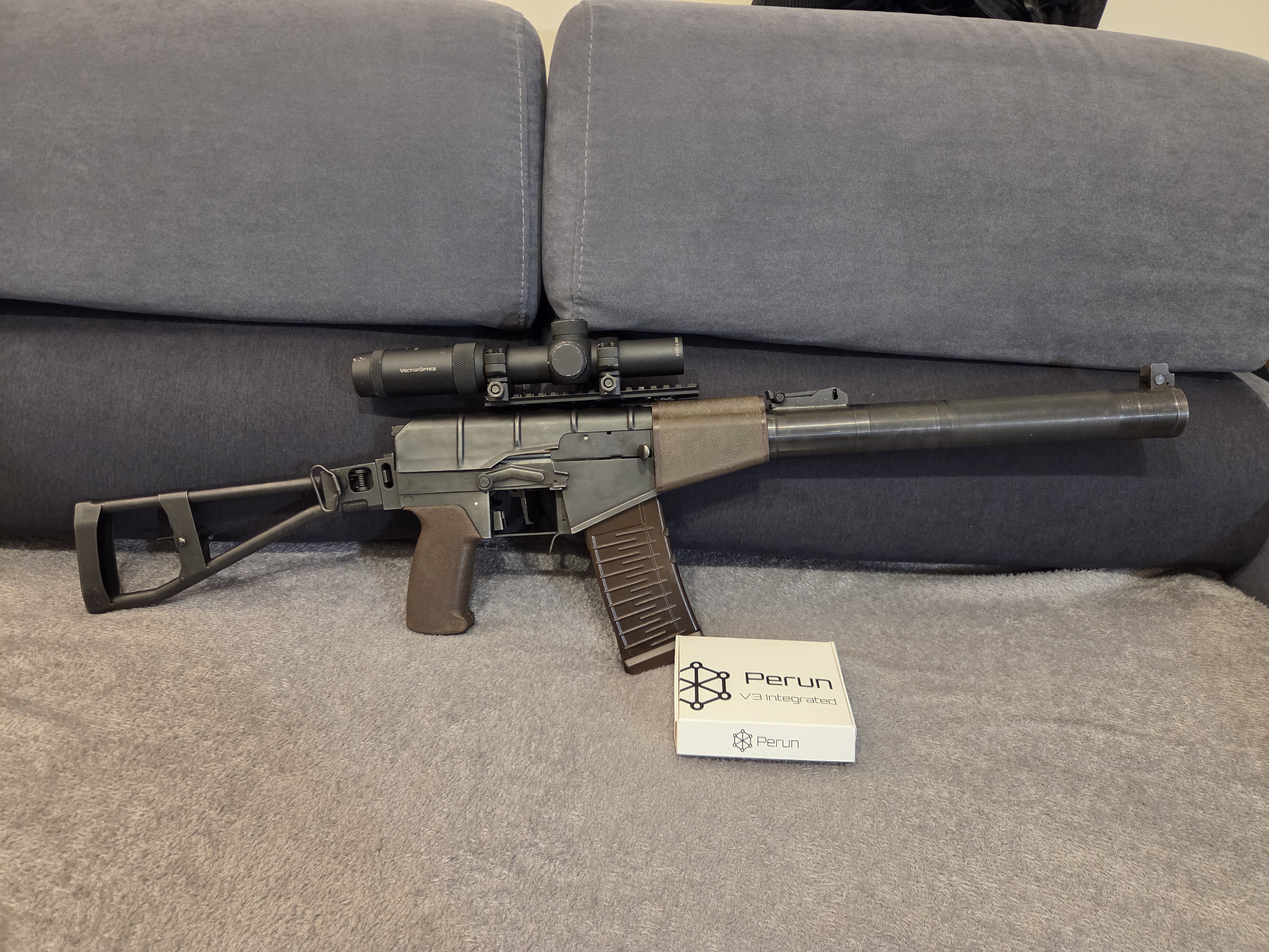 LCT AS VAL Perun V3 Integrated + Vector Optics Forester 1–5x24 1.9J/0.32g