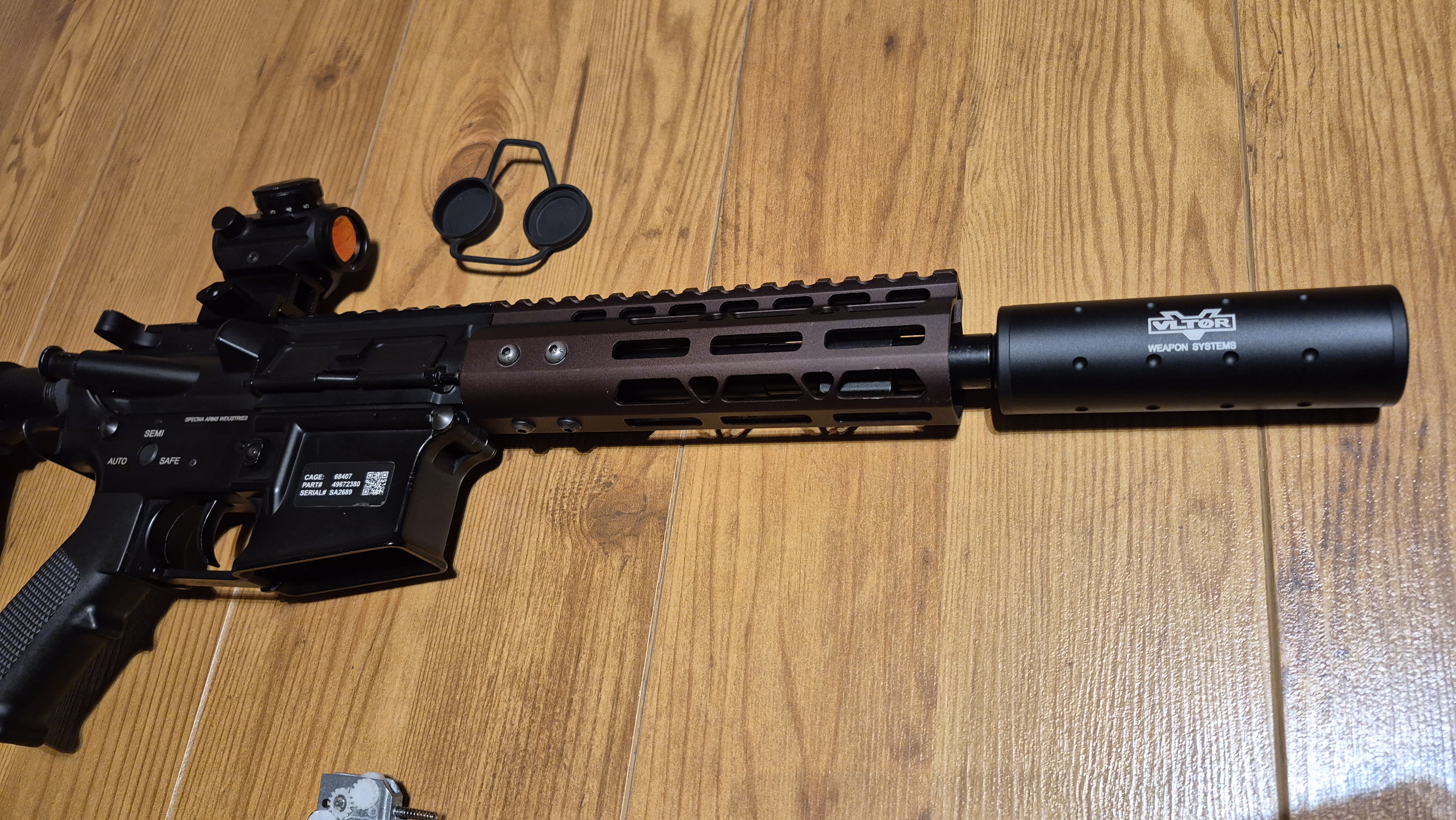 M4 Specna Arms B02 ; zestaw ; 2 fronty