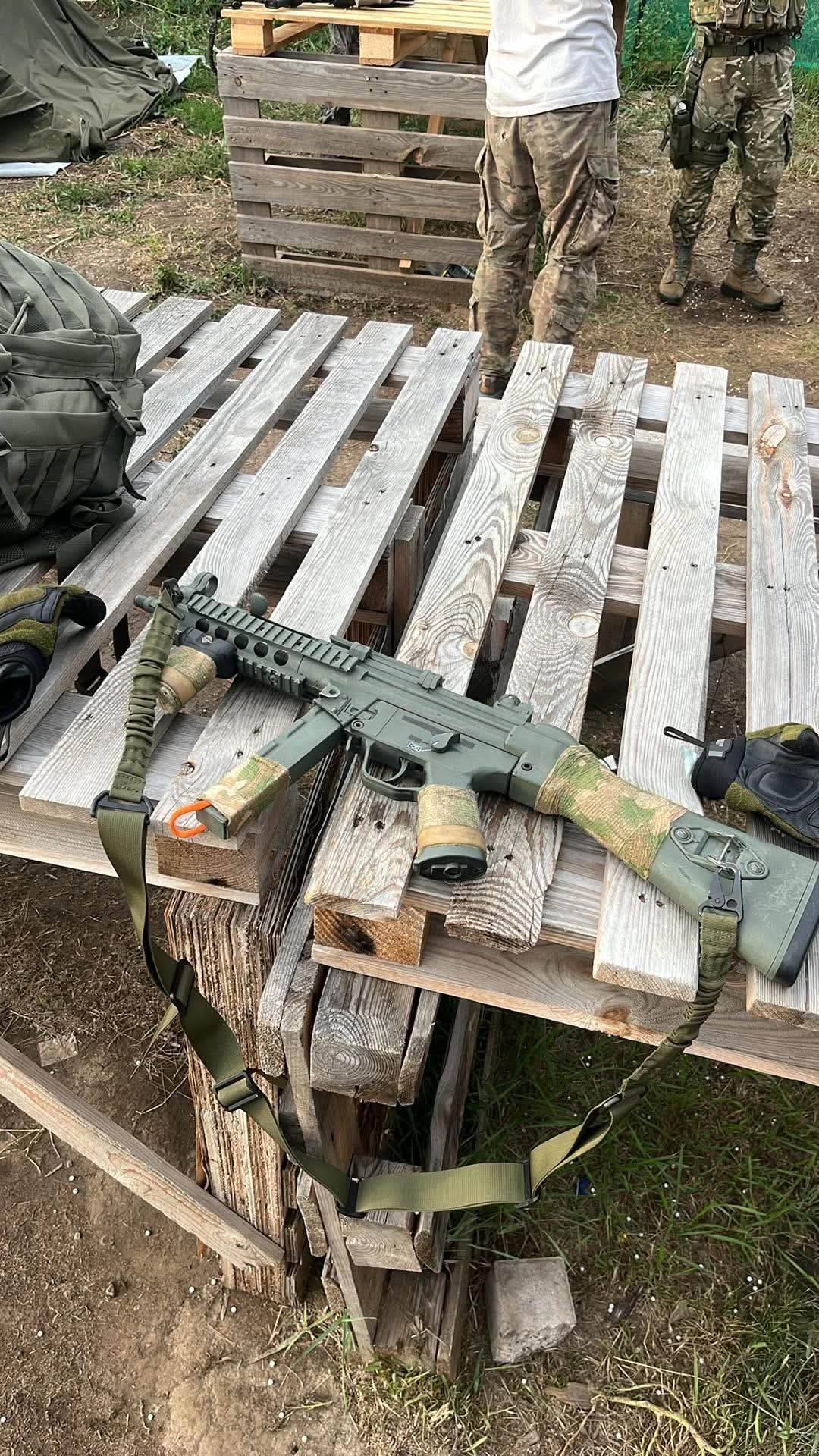 Uszkodzona! CYMA MP5 CM.041B Blue edition