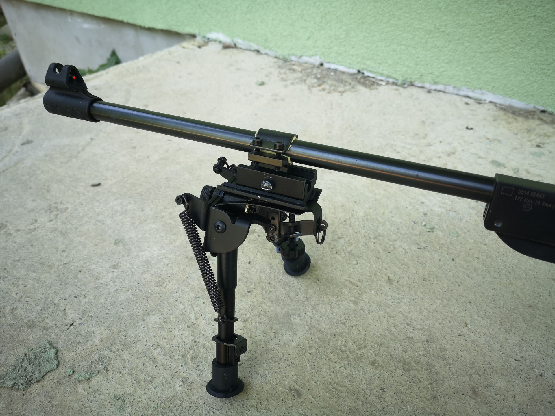 Montaż RIS 22mm na lufę, przejsciówka